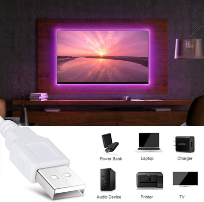 Tira LED RGB 5M con Mando y App | Iluminación Inteligente