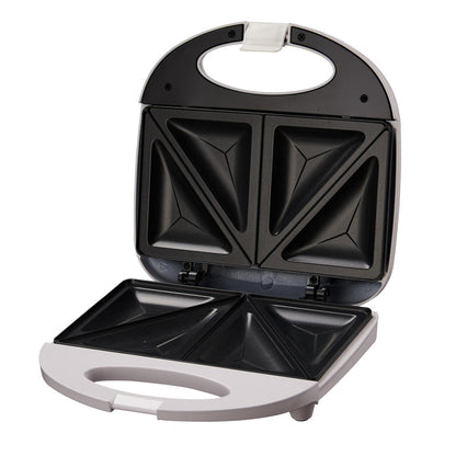 Sandwichera con Revestimiento Antiadherente 750W Capacidad para 2 Sándwiches Tacto Frío