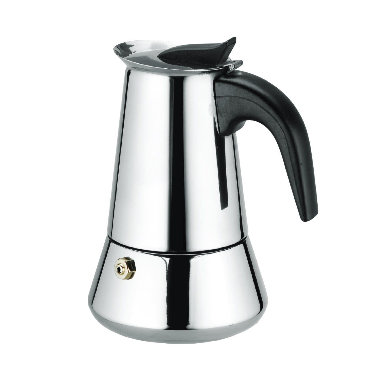 Cafetera Italiana De Acero Inoxidable  6 Tazas Inducción