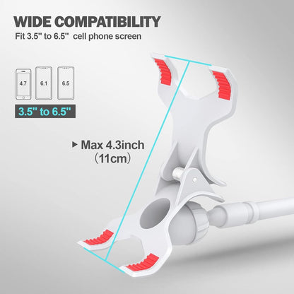 soportes de brazo flexible tipo “lazy arm” para escritorio