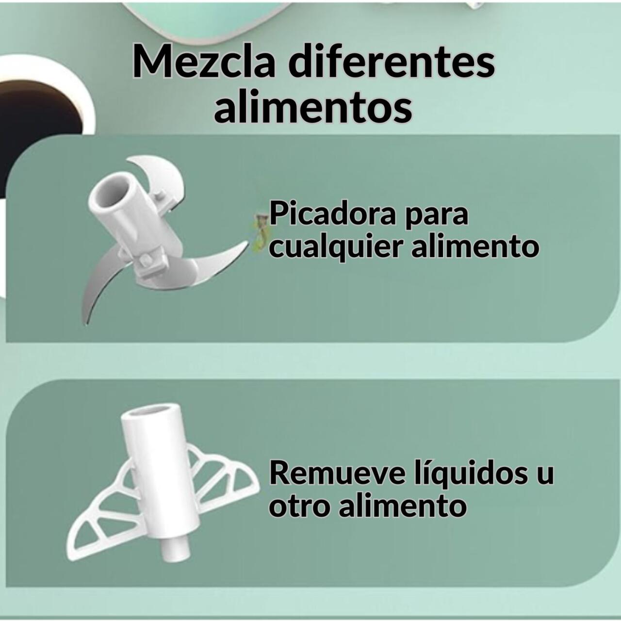 Picadora 350ml - Tu Aliado Rápido para la Cocina