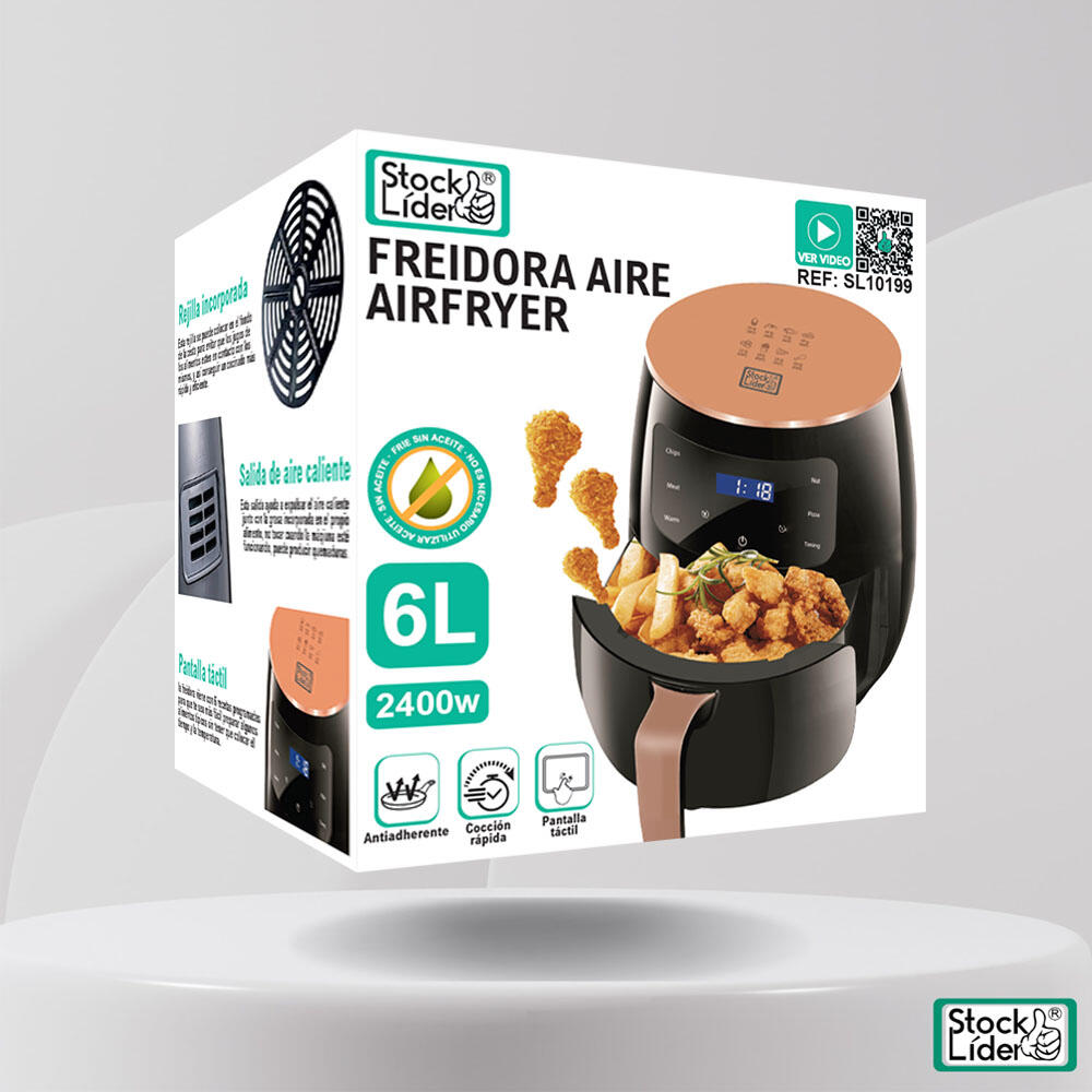 Freidora de Aire 6L: Cocina Sano y Rápido | Envío Gratis