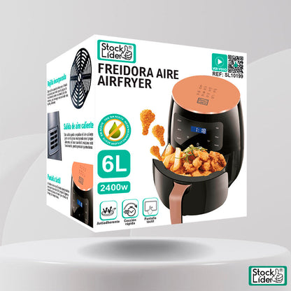 Freidora de Aire 6L: Cocina Sano y Rápido | Envío Gratis