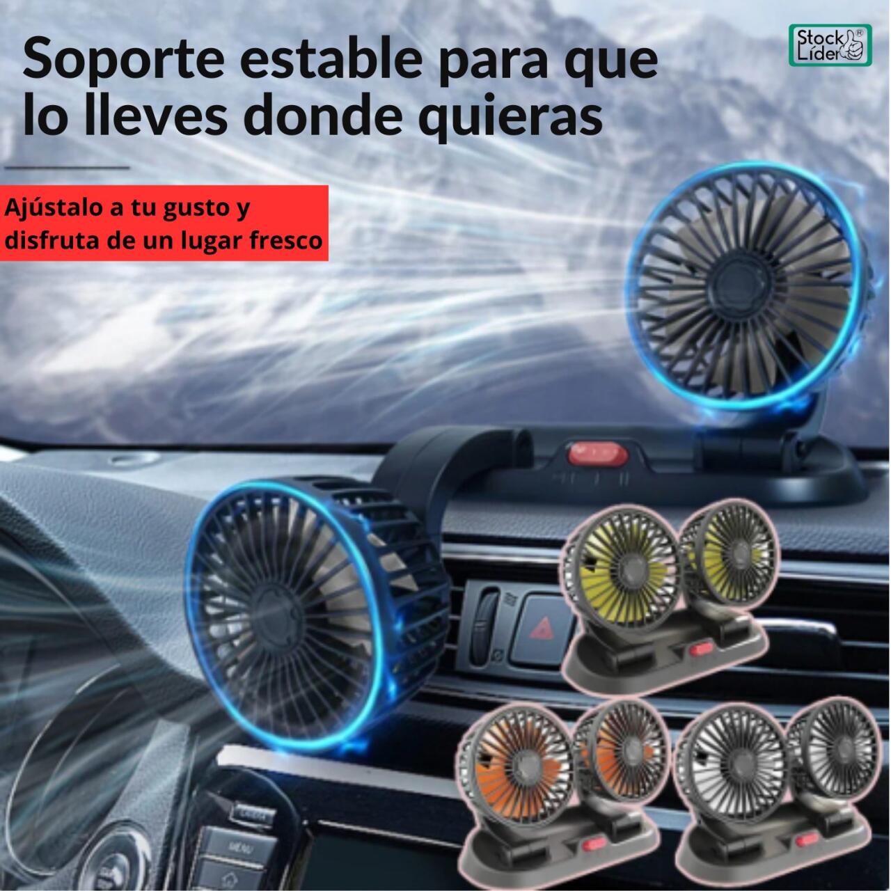 Ventilador Doble Silencioso - Refresca Tu Hogar | [Marca]