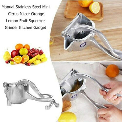Exprimidor Manual de Limones en Acero Inoxidable