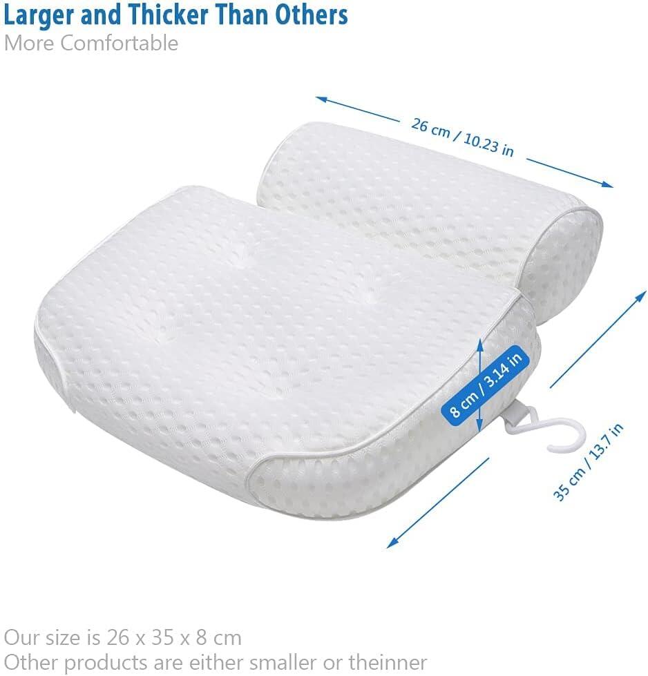 Almohada de Baño Premium: Relajación Profunda y Confort Úne