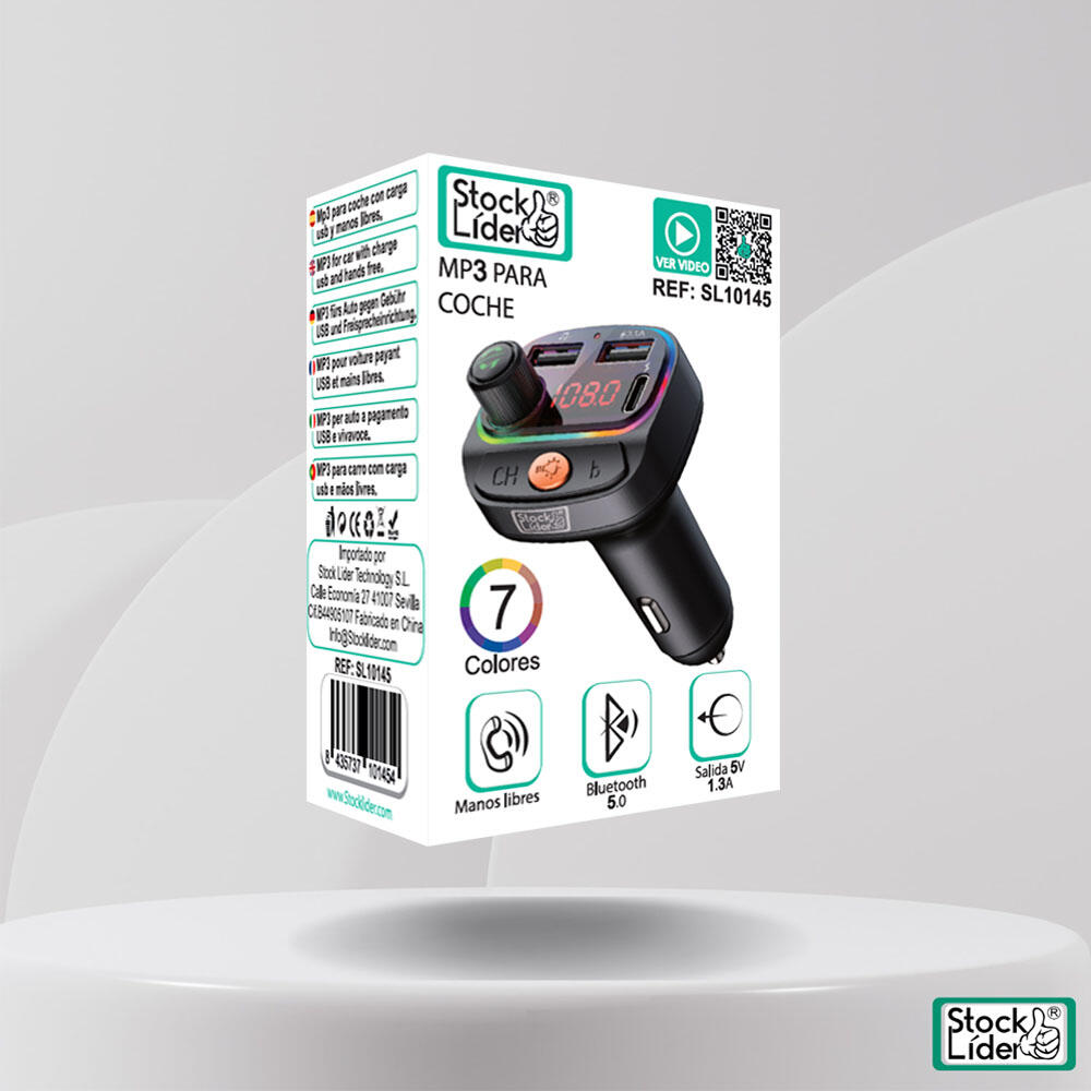 MP3 Coche C15 con Bluetooth - Sonido Premium y Manos Libres