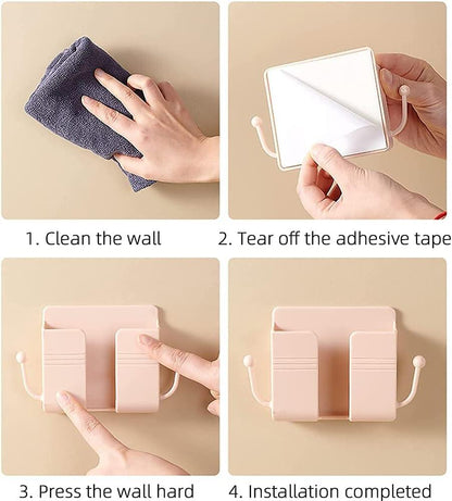 Soporte de Pared con Gancho - Maximiza tu Espacio al Instante