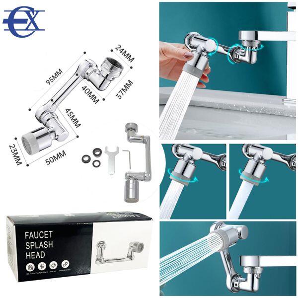 Extensor de Grifo Giratorio Metal | Flexibilidad Máxima en tu Cocina