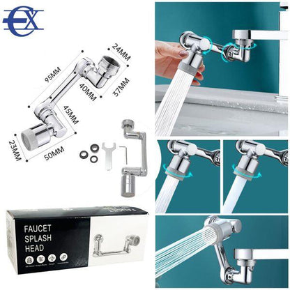 Extensor de Grifo Giratorio Metal | Flexibilidad Máxima en tu Cocina