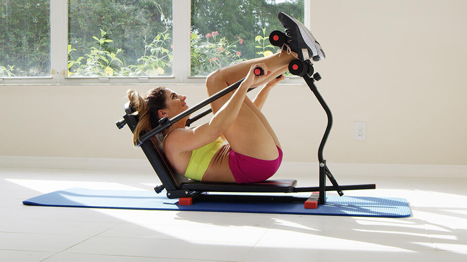 Máquina para entrenar abdominales
