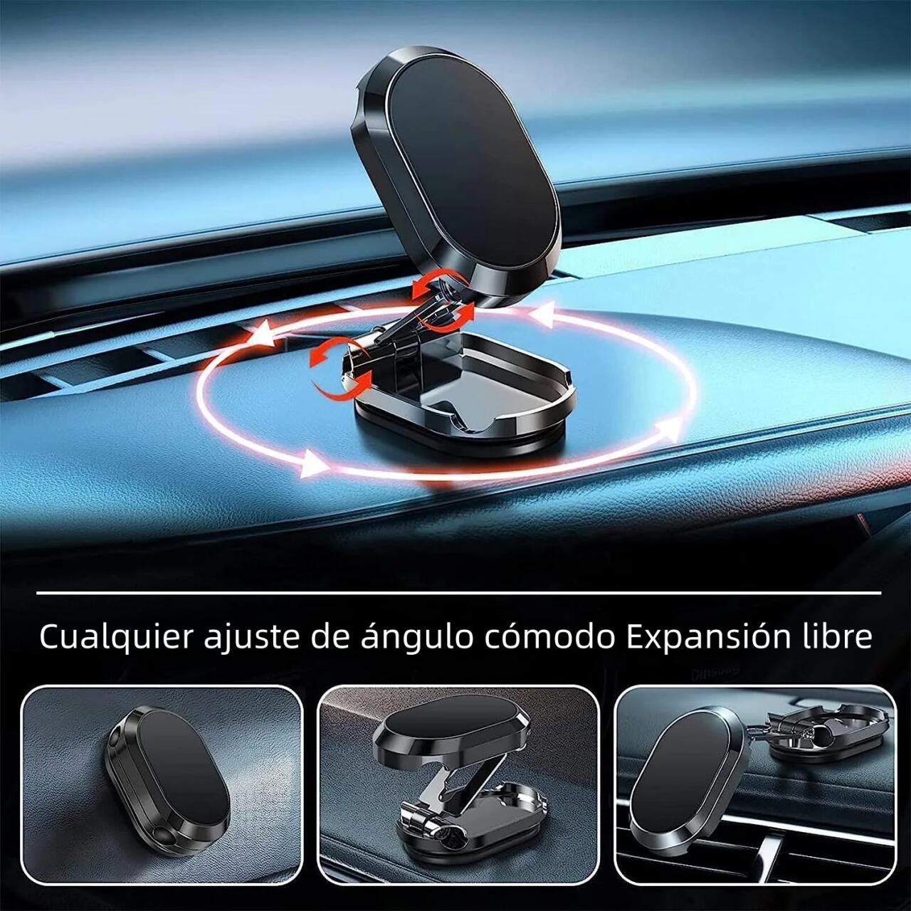 Soporte Movil Iman Universal Coche | Conduce Seguro y Conectado