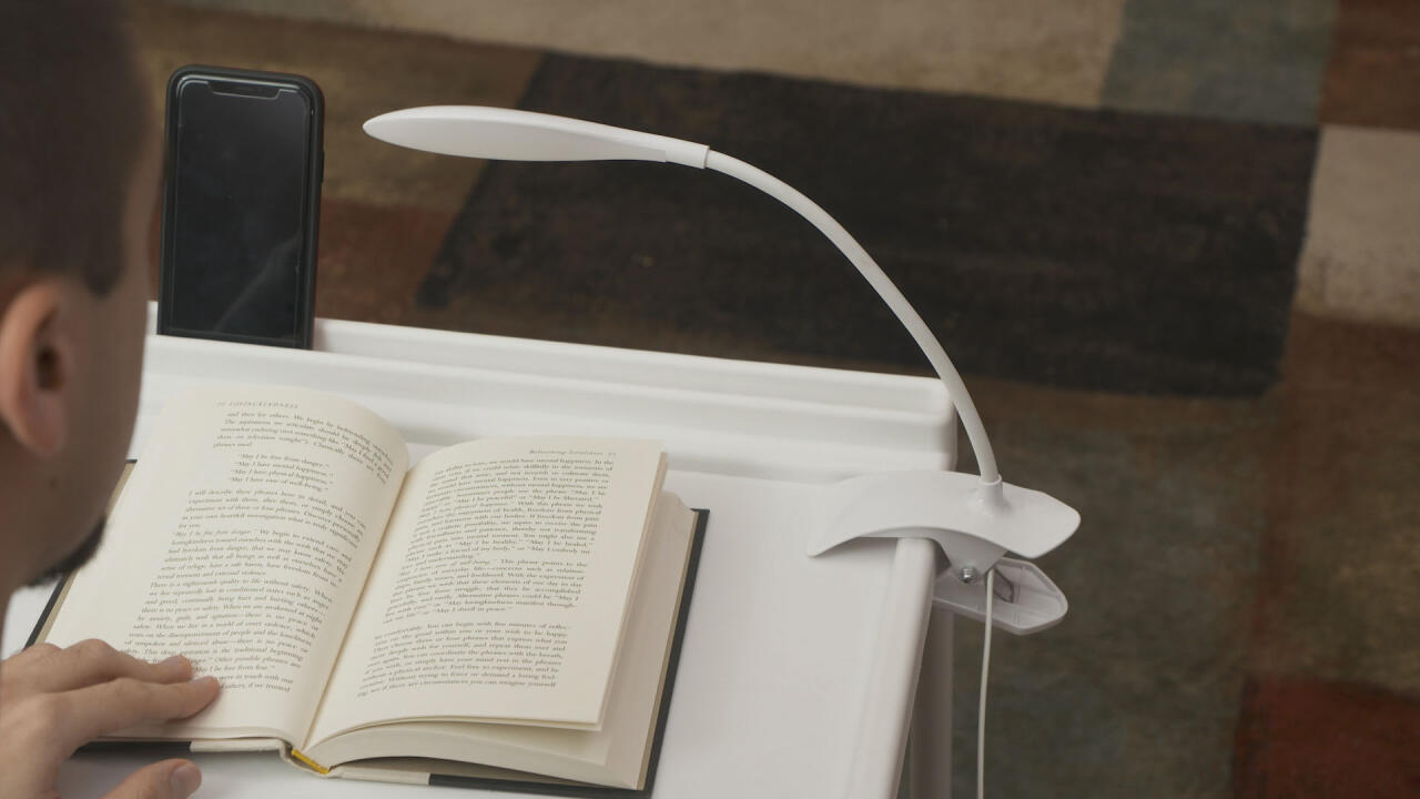 Lámpara LED Portátil con Pinza y Cuello Flexible 360º