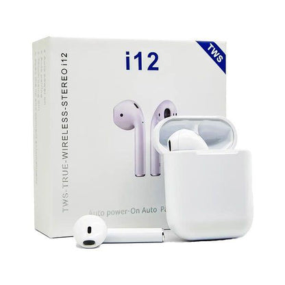 Auriculares Bluetooth TWS i12 | Sonido Premium, Envío Gratis