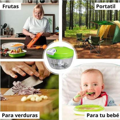 Picadora Manual - Prepara tus comidas en segundos