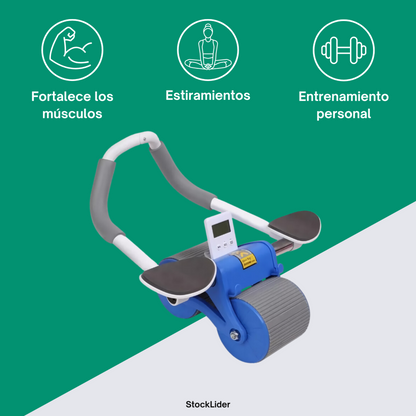 Rodillo Abdominal: Abdominales Definidos Más Rápido | Envío Gratis