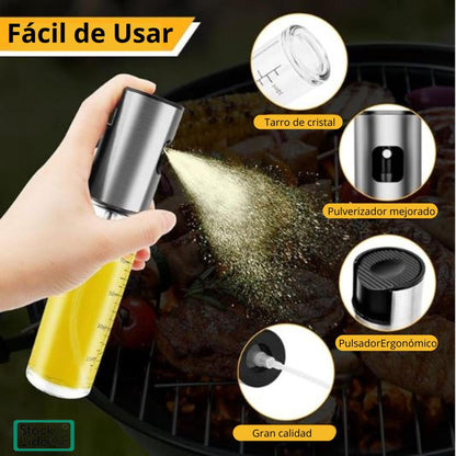 Pulverizador de Aceite con Caja | Cocina Saludable y Fácil