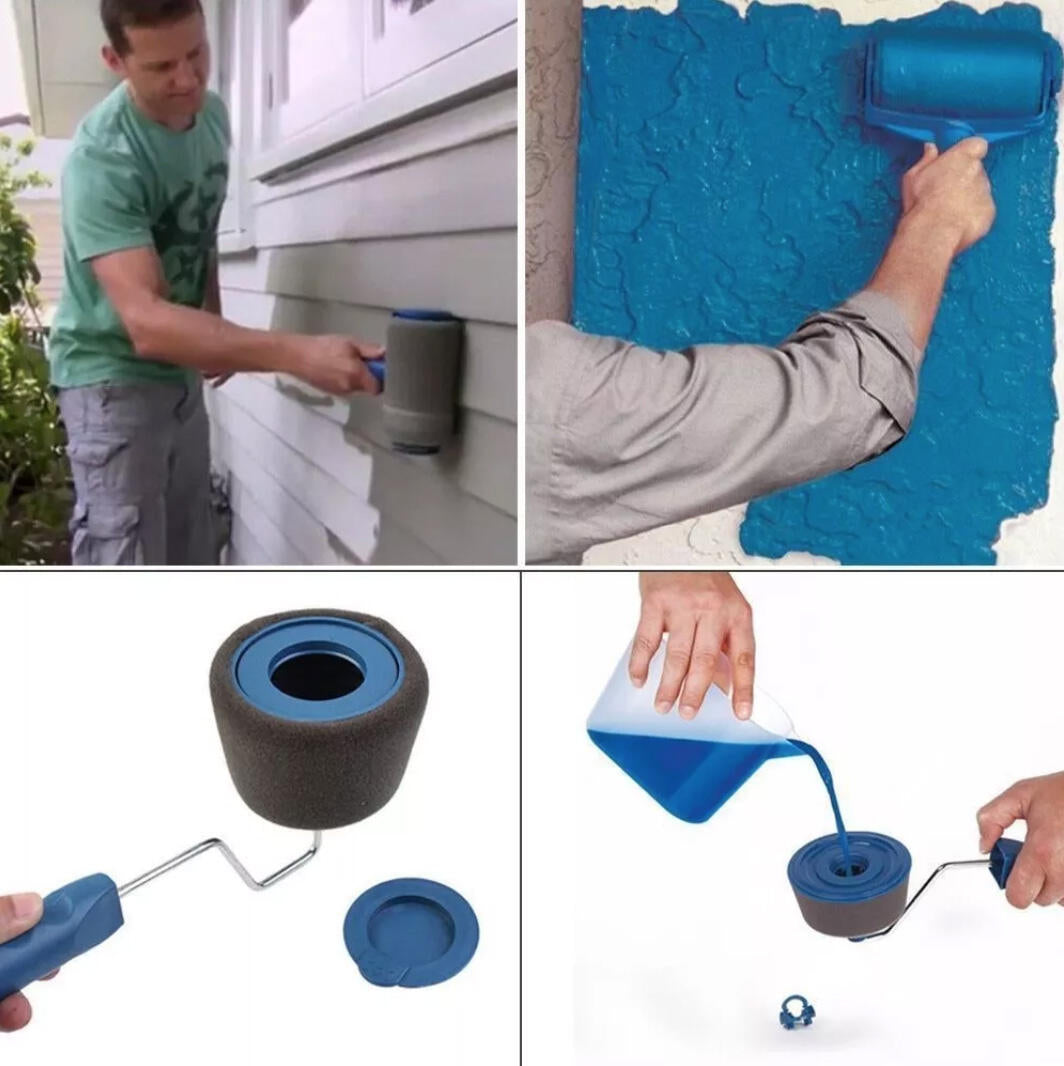 RODILLO PARA PINTAR ANTI GOTEO Y ACCESORIOS CON BARRA EXTENSIBLE