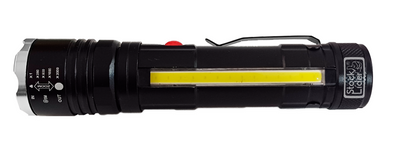 Linterna 25000W Recargable con Zoom | Iluminación Potente