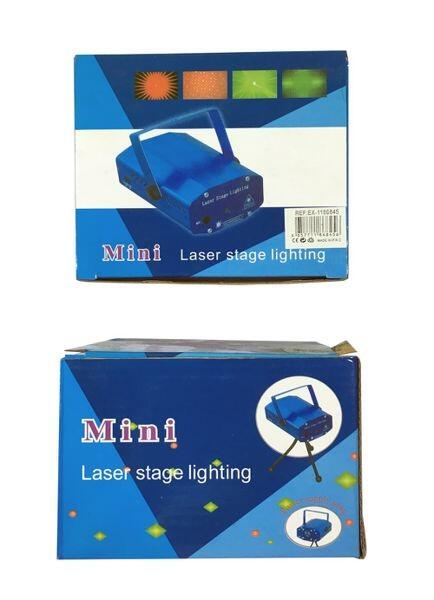 Mini Láser Luces de Discoteca | ¡Crea Fiestas Increíbles!