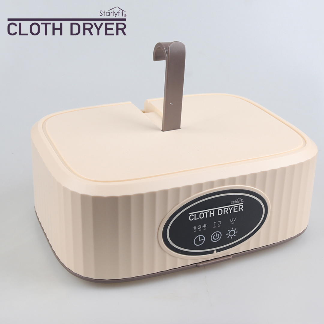 Secador y esterilizador de ropa portátil de bajo consumo