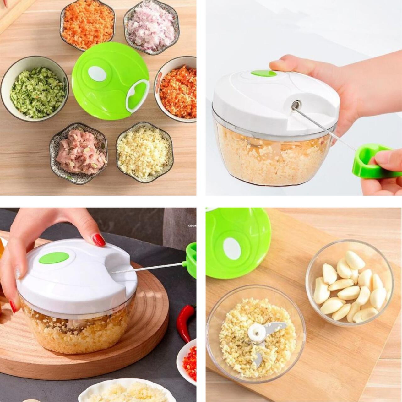 Picadora Manual - Prepara tus comidas en segundos
