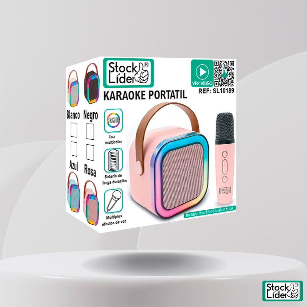 Karaoke Portátil – ¡Monta la Fiesta Donde Quieras! Sonido Pro