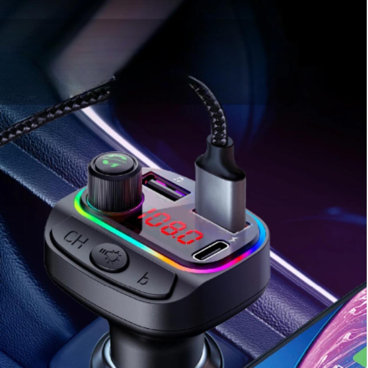 MP3 Coche C15 con Bluetooth - Sonido Premium y Manos Libres