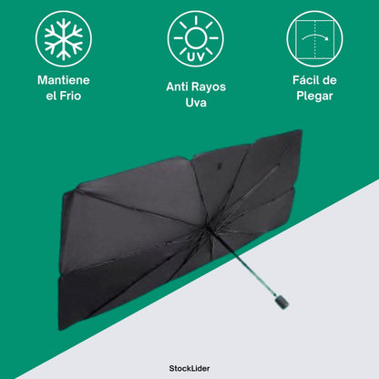 Parasol Paraguas Coche: Protege tu Interior y Reduce el Calor