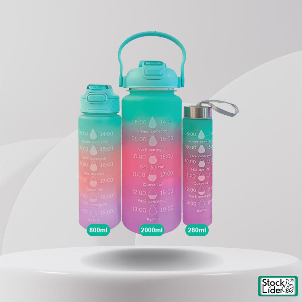 Pack 3 Vasos Redondos - Ideales para Deporte y Aventura
