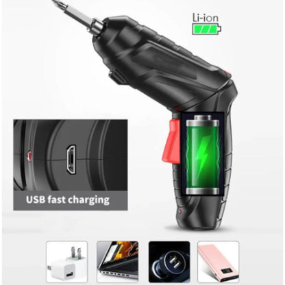 Destornillador Eléctrico 47PCS: Tu Kit Completo de Herramientas