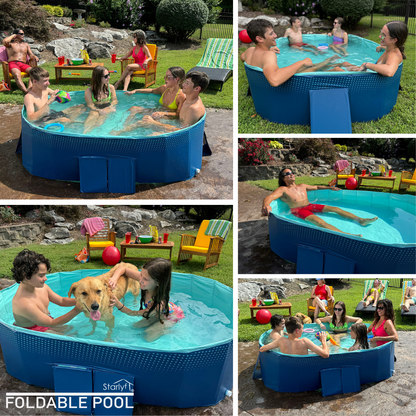 Piscina portátil plegable tamaño M
