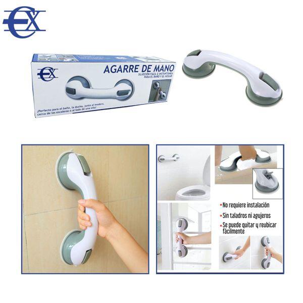 Agarradera de Mano con Ventosa para Baño - Seguridad y Comodidad