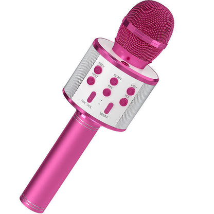 MICROFONO WS-858 | Karaoke Portátil con Calidad de Sonido Superior