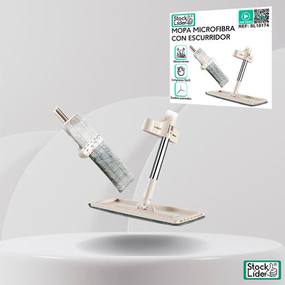 Mopa Escurridor Automática: Limpieza Fácil y Manos Secas | STOCK LIDER