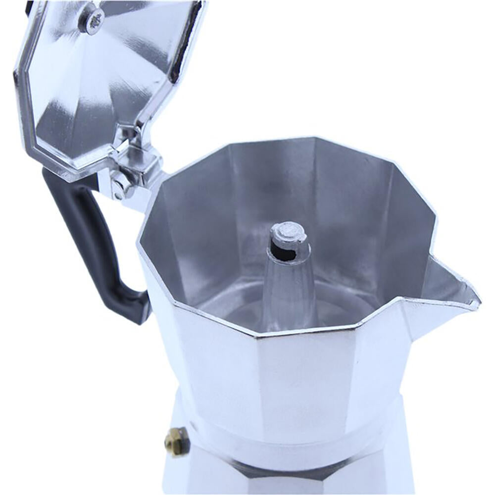 Cafetera Italiana Clásica 6 tazas mango ergonómico cocina de Inducción