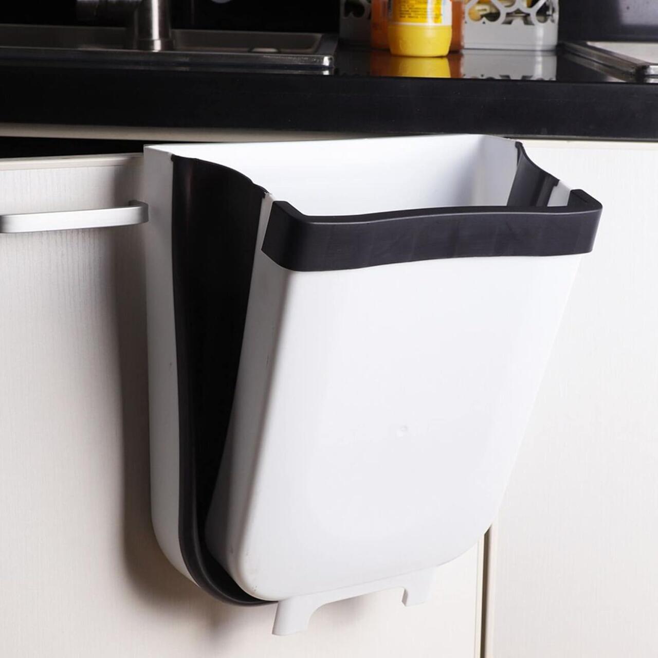 Cubo de basura plegable