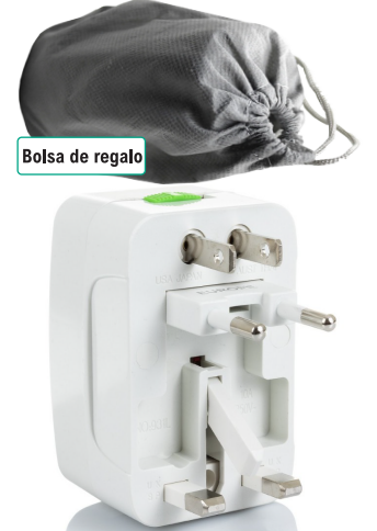 Adaptador Universal - Carga Todos tus Dispositivos en Cualquier Lugar