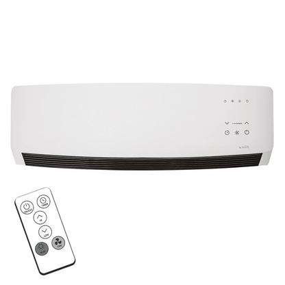 Climatizador y calefactor de pared 2 en 1
