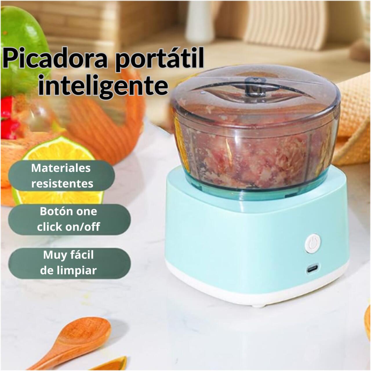 Picadora 350ml - Tu Aliado Rápido para la Cocina