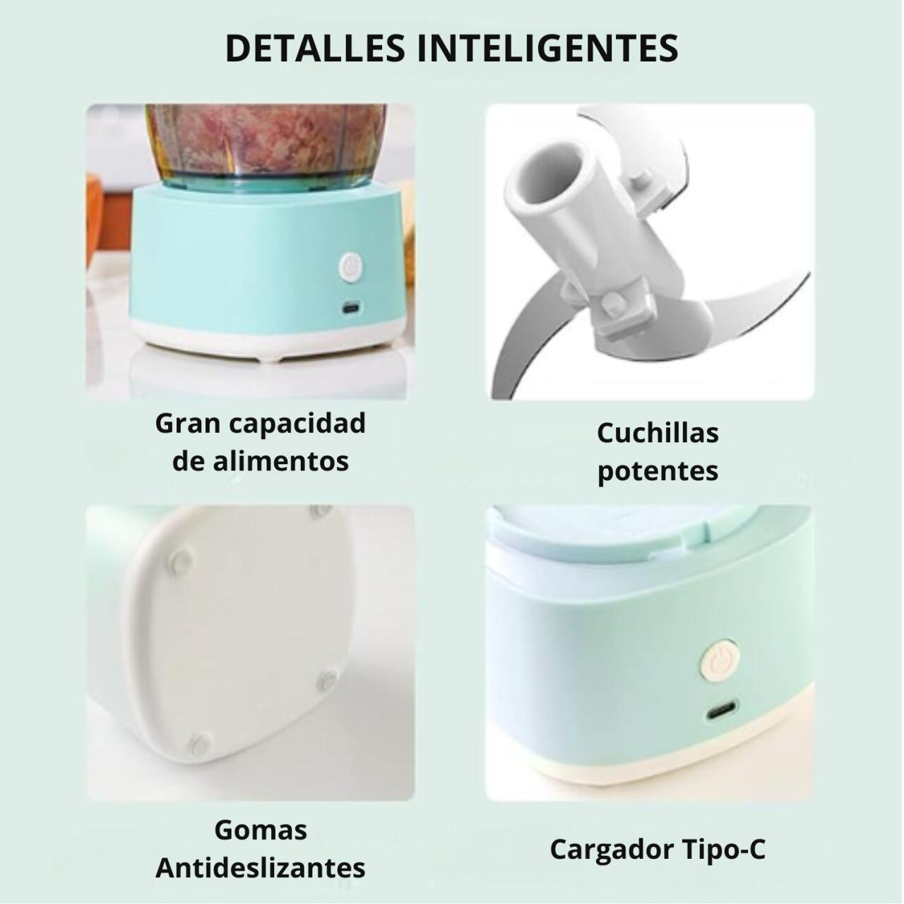 Picadora 350ml - Tu Aliado Rápido para la Cocina