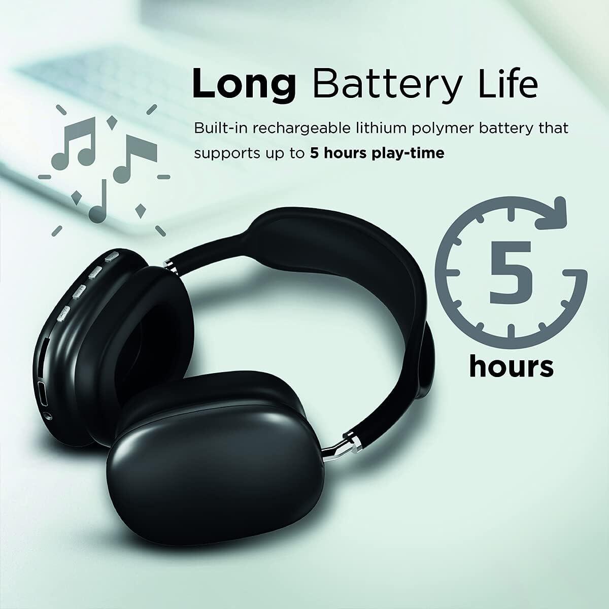 Auriculares Bluetooth   Negro Sin Funda