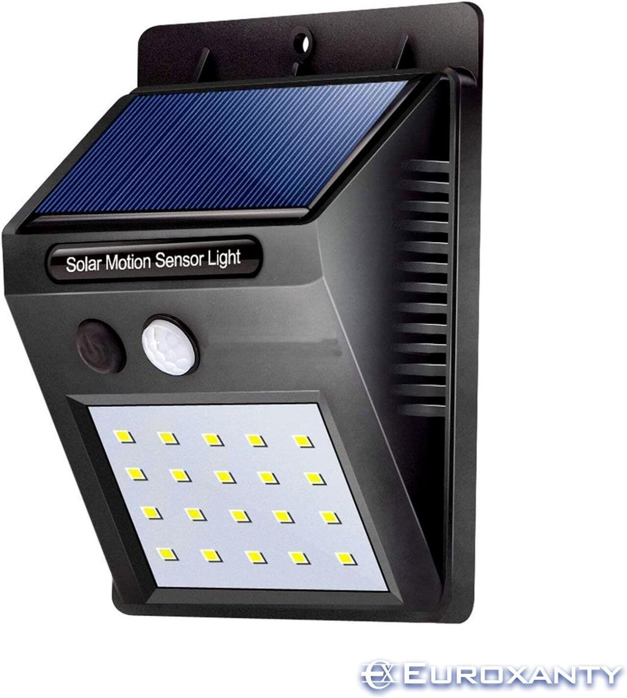 Foco Solar LED-30 con Sensor: Luz potente y ahorro energético