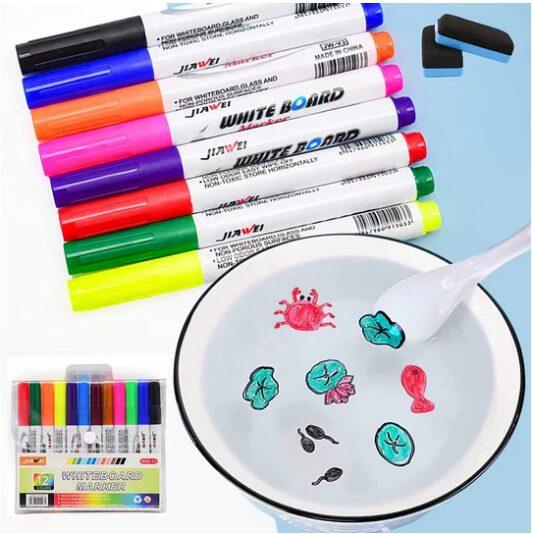 Rotuladores de Agua 12pcs para Creatividad sin Límites | Stock Líder