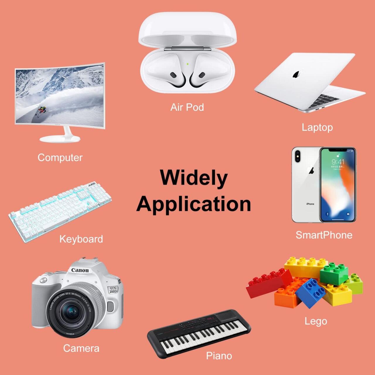 Cepillo Limpieza Teclado Auricular 5 en 1 | STOCK LIDER