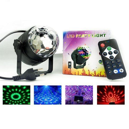 Luz Bola Discoteca con Mando: ¡Fiesta en Casa al Instante!
