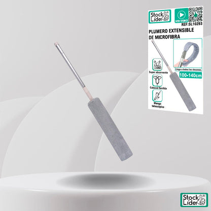 Plumero Extensible de Microfibra - ¡Limpieza Fácil y Rápida!