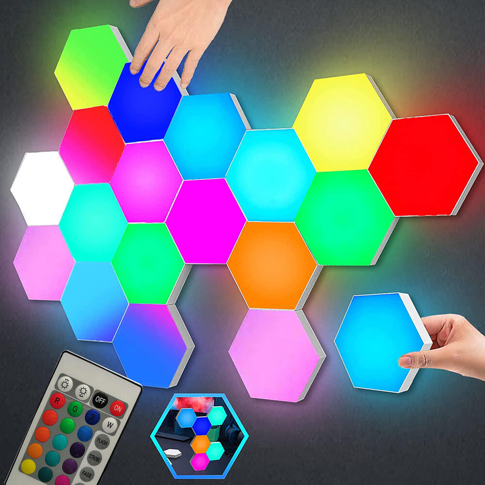 Set de 3 Luces LED Colores con Mando - Envío Gratis