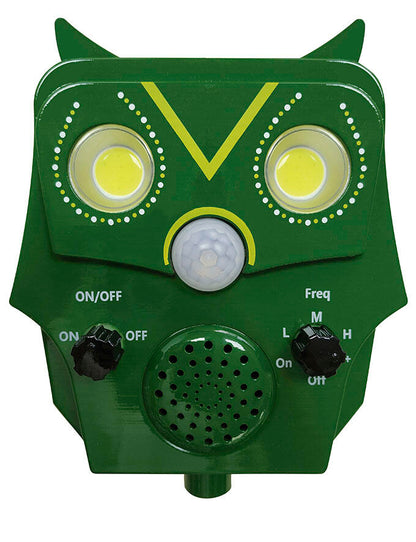 Ahuyentador solar inteligente por ultrasonido con sensor de movimiento
