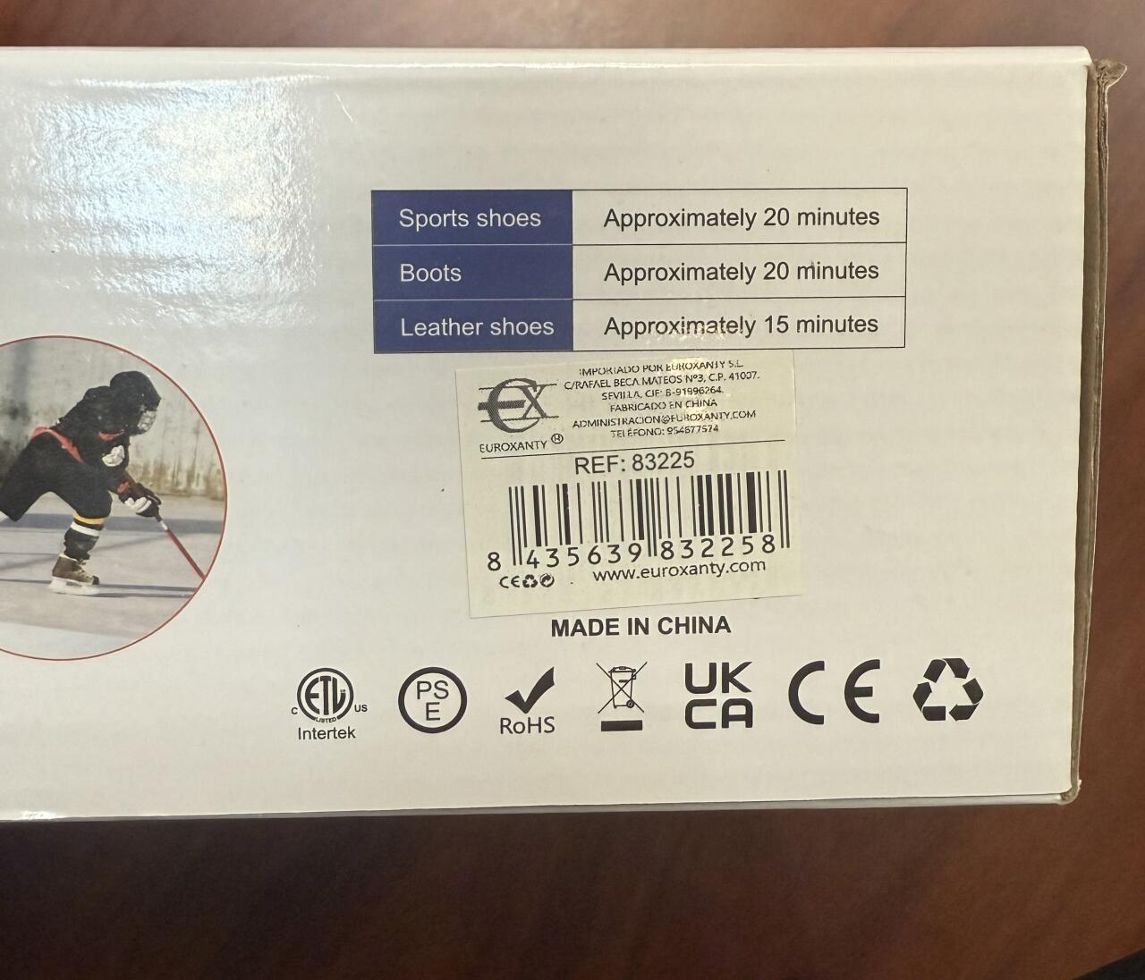SECADOR DE ZAPATOS